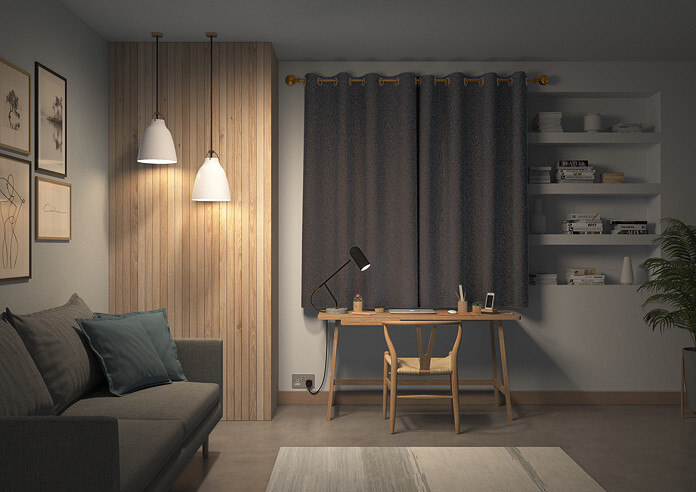 Devonshire, Mocha - Made to Measure Curtains - Image 7